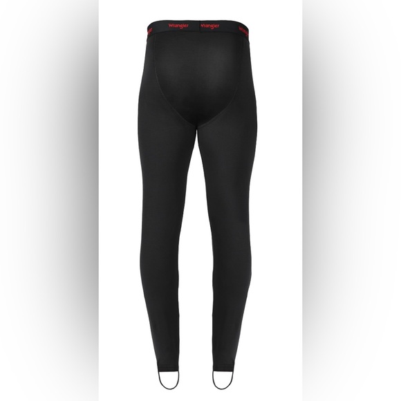 Set of 2 Wrangler Men's Performance Moisture Wicking Base Layer Pant  Black 2XL - Picture 5 of 6
